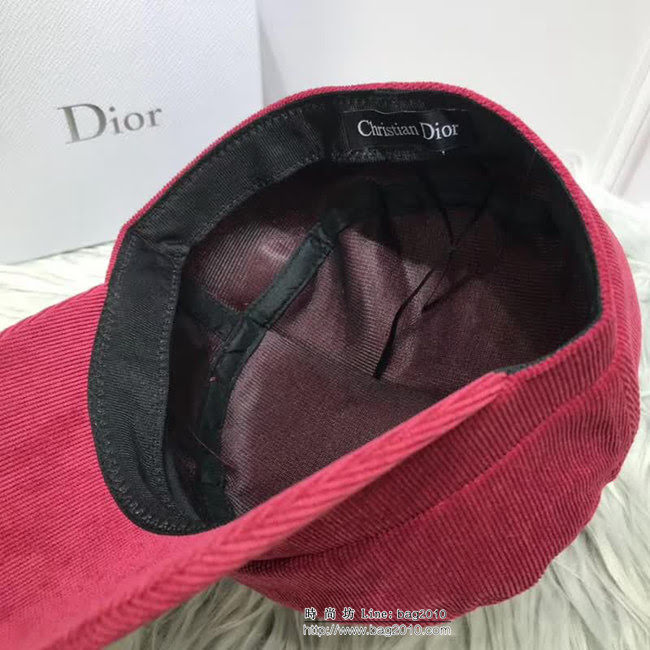 DIOR迪奧 時尚百搭 八角帽軍帽 LLWJ5515